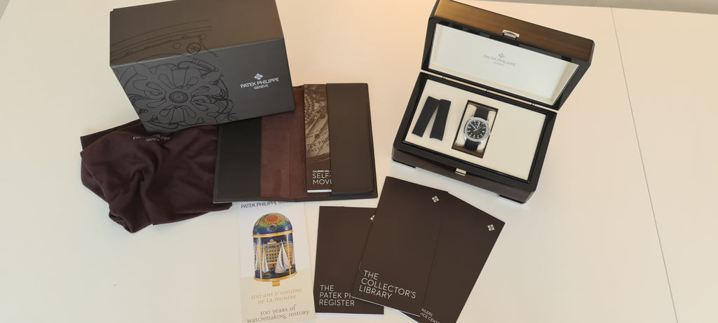 Patek Philippe Aquanaut (Reference 5167A-001 in stainless steel) black