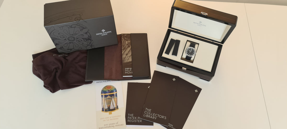 Patek Philippe Aquanaut (Reference 5167A-001 in stainless steel) black