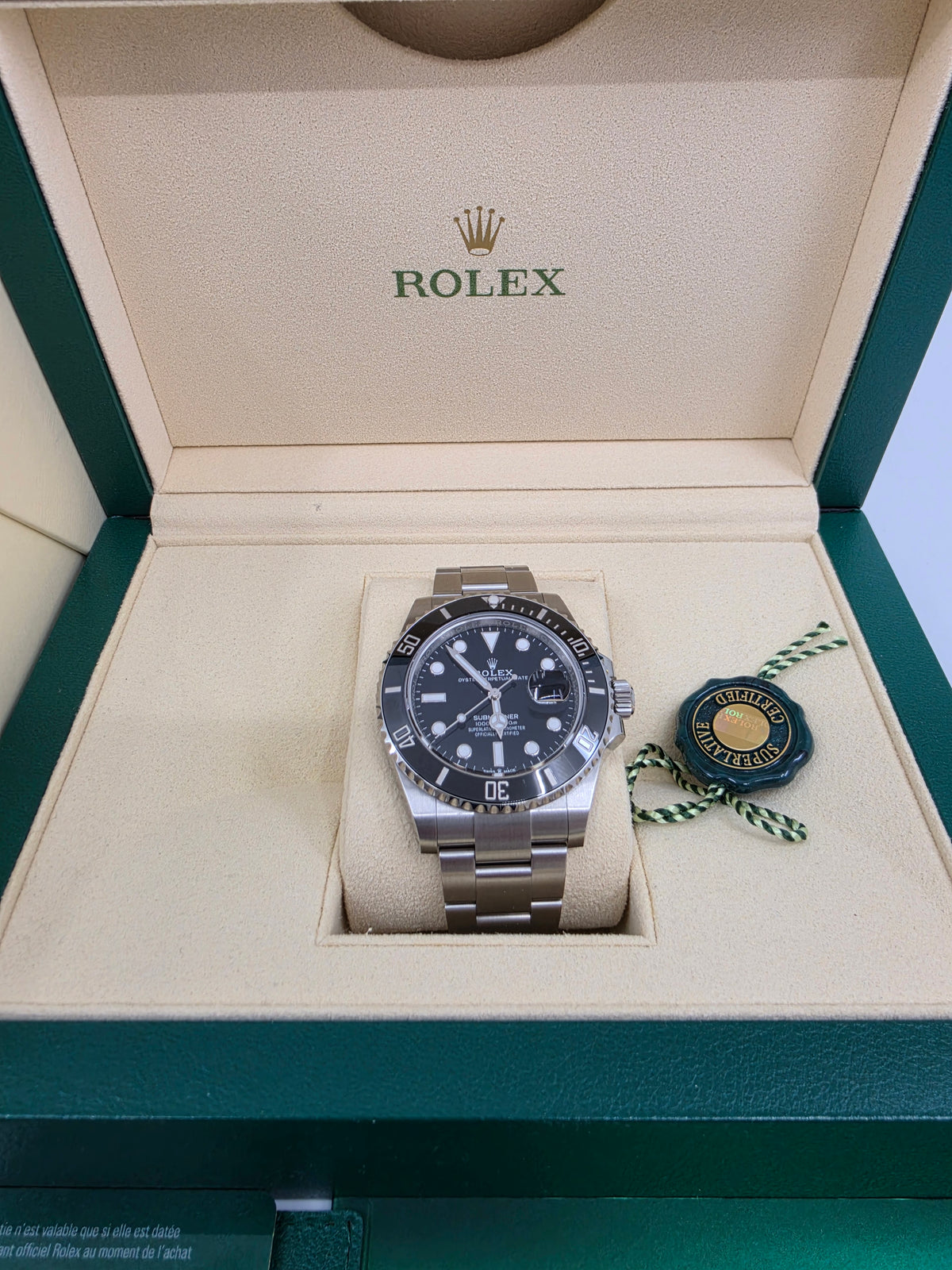 Rolex Submariner Date 41 mm | Réf. 126610 | Neuf et jamais porté