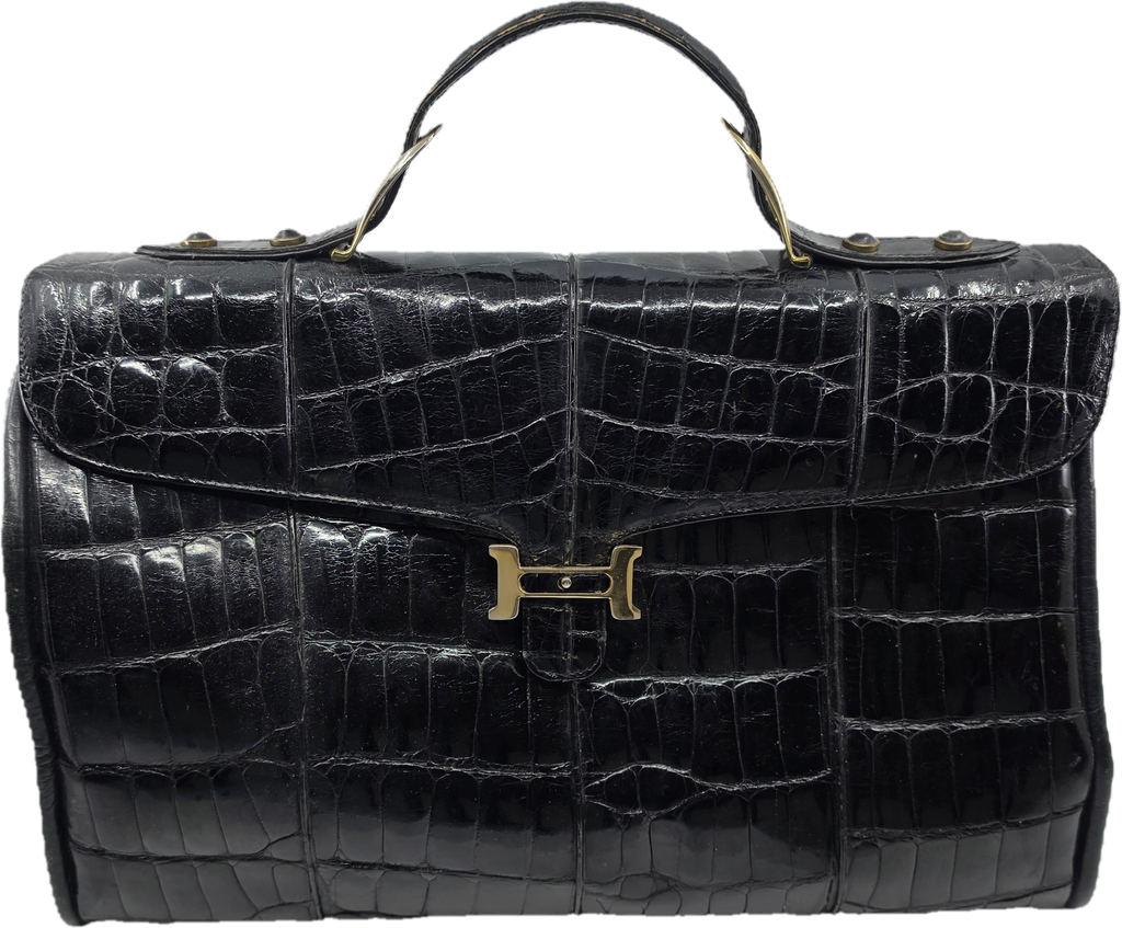 Sac à main élégant en cuir noir