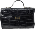 Sac à main élégant en cuir noir
