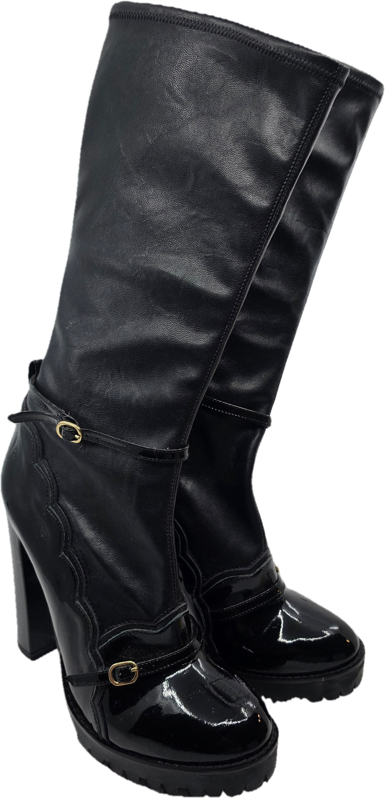 Valentino Leder Stiefel Grösse 38 neuwertig