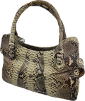 Ikonische Schlangen-Leder Handtasche