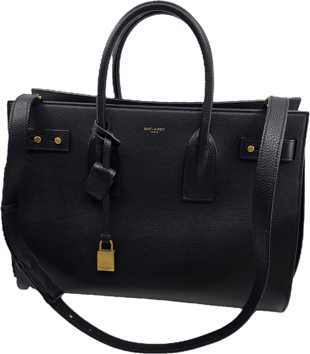 Yves Saint Laurent YSL leather handbag