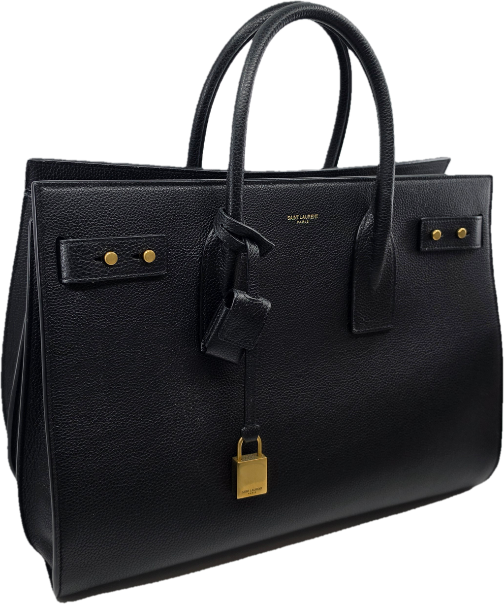 Yves Saint Laurent YSL leather handbag